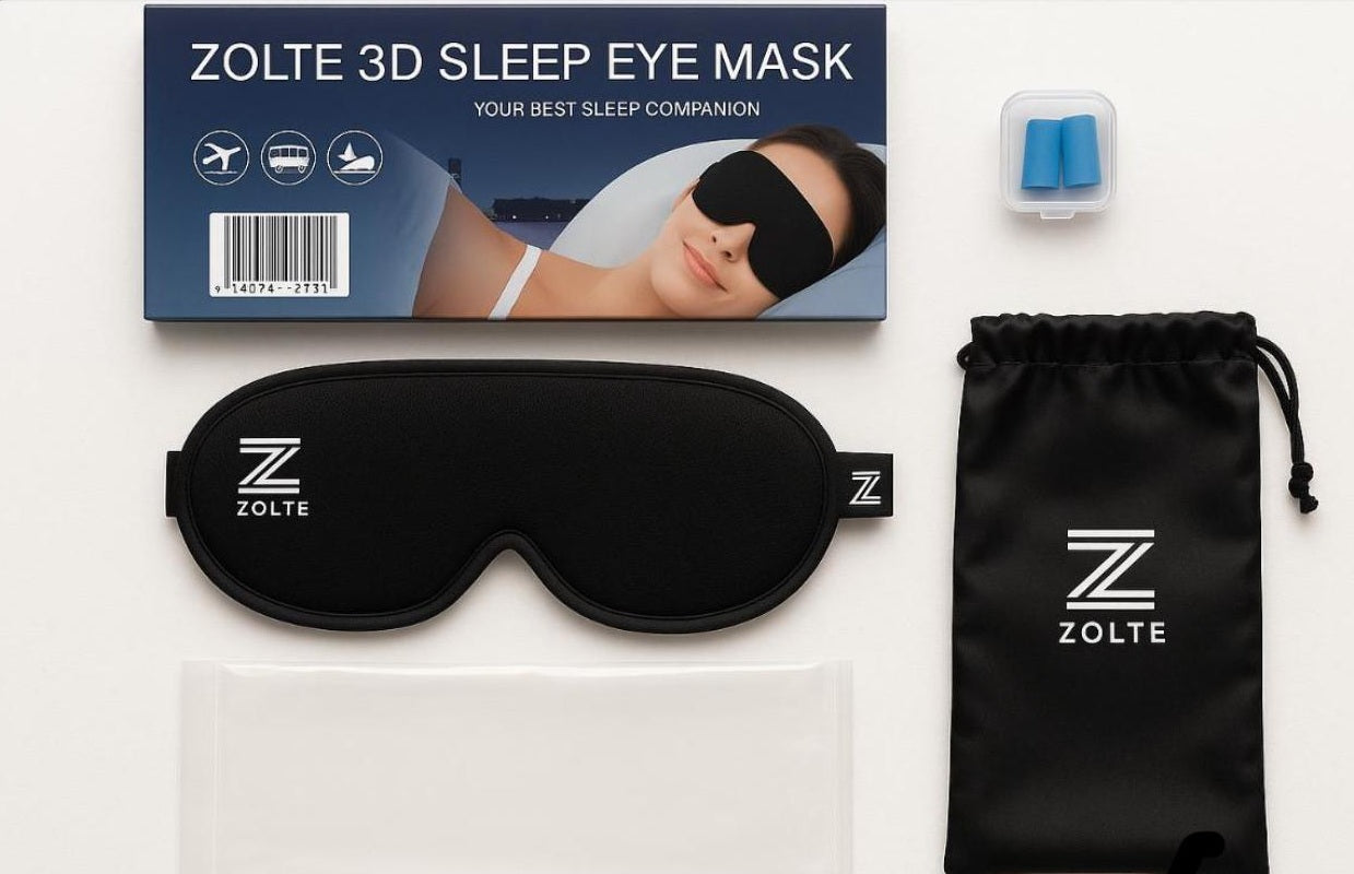 ZOLTE 3D Sleep Eye Mask - Your Best Sleep Companion - Wholesale by ZOLTE