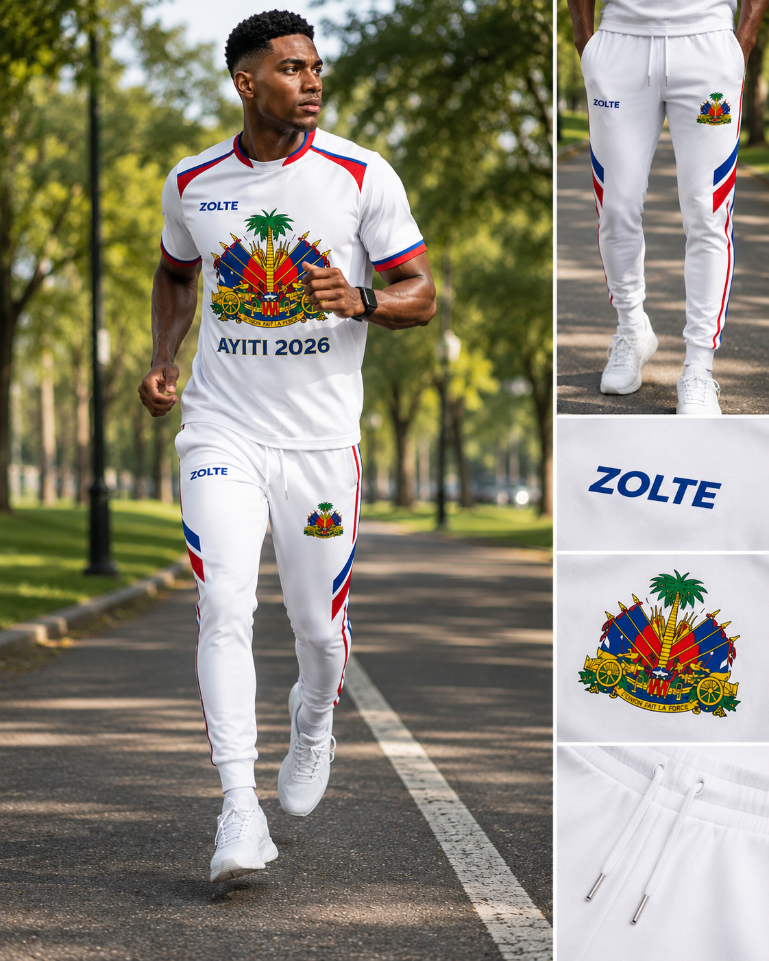 ZOLTE Ayiti 2026 Football Trousers