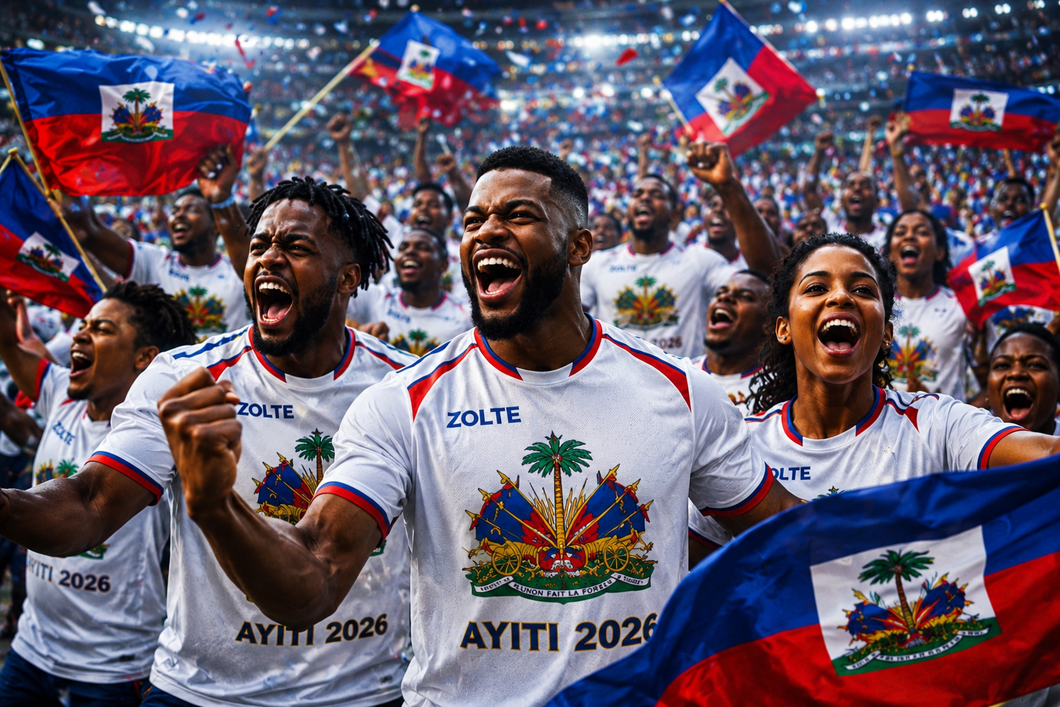 ZOLTE Ayiti 2026 Premium Supporter Jersey - Wholesale by ZOLTE