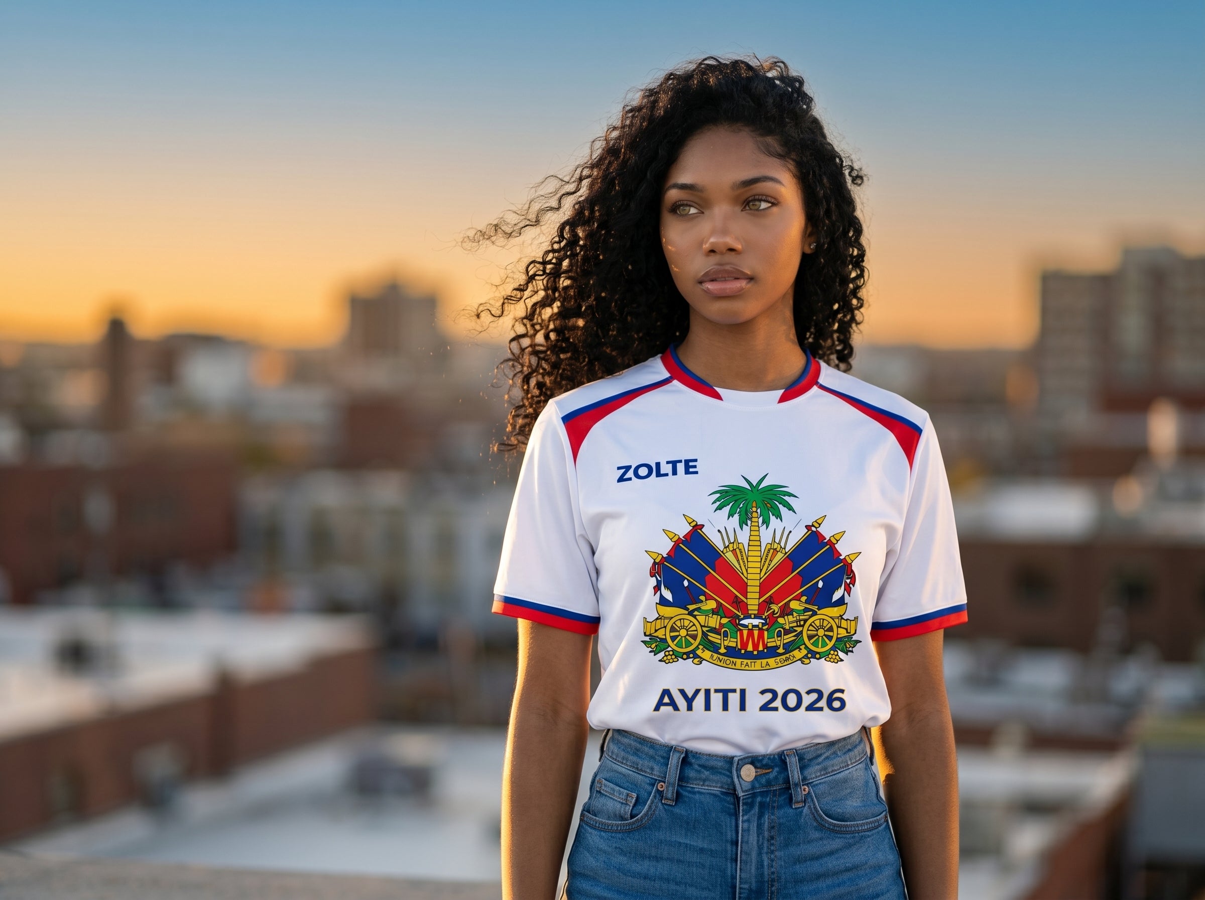 ZOLTE Ayiti 2026 Premium Supporter Jersey